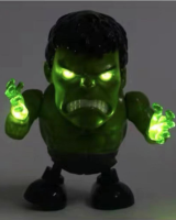 Hulk Hero Dance มีไฟที่ตาและแขนสองข้าง มีหลายเพลง