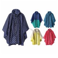 Womens Raincoat Impermeable Rain Poncho Coat Portable Rain Jacket For Hiking Touring Trench Coat