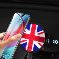 Wireless Charger Car Holder Inligent Infrared Mobile Phone Stand Styling Accessories For MINI Cooper R50 R53 HATCHBACK R52