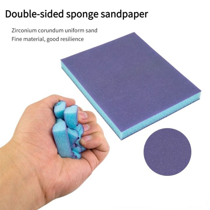 5pcs-sponge-sand-block-sand-double-sided-gray-blue-sponge-sand-block-sponge-sandpaper-sanding-and-polishing-abrasive-tools