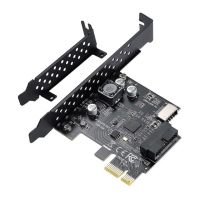 Pci E ของแท้ขยาย1x กับ Usb3.2ได้,3.0 Pci Express ไรเซอร์ Usb 3.2ประเภท E Keysb ตัวเชื่อมต่อ20pin 3.0แบบ Gen1