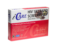 I care ไอแคร์ ชุดตรวจเอดส์ HIV test kit แม่นยำสูง 99.99% ราคาถูก