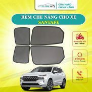 Rèm che nắng nam châm cho xe Hyundai Santafe, bộ 4 tấm cho 4 cửa