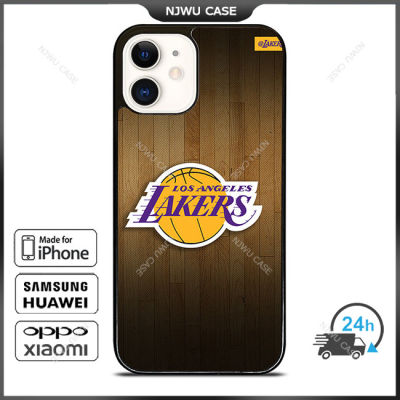 La Lakers Basketball Phone Case for iPhone 14 Pro Max / iPhone 13 Pro Max / iPhone 12 Pro Max / XS Max / Samsung Galaxy Note 10 Plus / S22 Ultra / S21 Plus Anti-fall Protective Case Cover