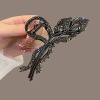 【YF】☃▩♙  Metal Rhinestone Hair Claw Clip WomenS Grip Fashion Headdress Acceaaories