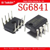 10PCS LCD supply IC SG6841DZ SG6841D SG6841 DIP8 ใหม่เดิม