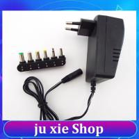 JuXie store AC DC 3V 4.5V 5V 6V 7.5V 9V 12V Power Charger Supply Adapter Travel Plug 2.5A Universal Adaptor Converter 6 Plugs 30W