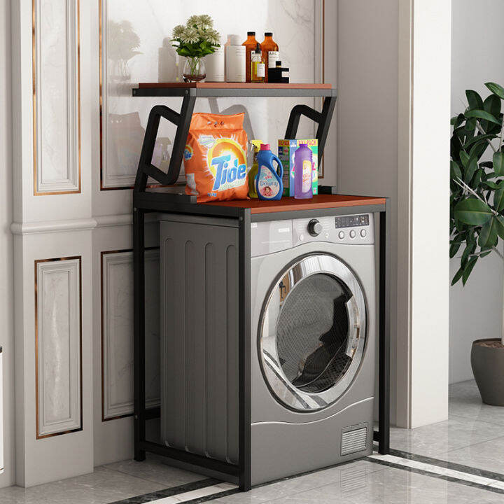 Washing Machine Rack Bathroom Shelf Storage Balcony Washing