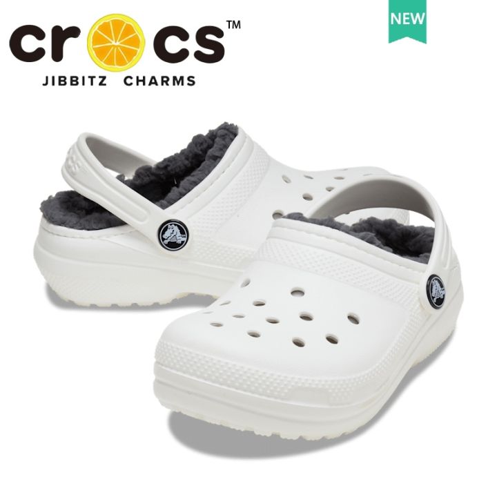 รองเท้า-crocs-แท้-crocs-classic-lined-clog-รองเท้าแตะลําลอง-ผ้าฝ้าย-ผ้าวูล-กันลื่น-สไตล์คลาสสิก-สําหรับใส่ในบ้าน