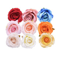 【cw】510Pcs 10cm Artificial Silk Rose Flower Head For Wedding Home Party DIY Decoration Fake Flowers DIY Wreath Scrapbook CraftsTH