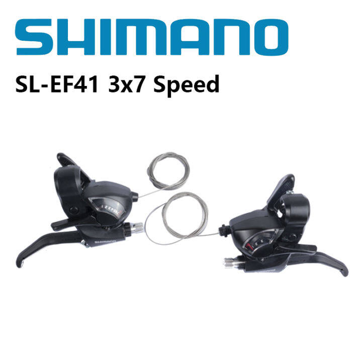 shimano-tourney-คันโยก-ef41-3x7-speed-3-speed-7-speed-untuk-mtb-bike-kiri-kiri-เกียร์จักรยานเสือภูเขาทริกเกอร์-sl-ef41