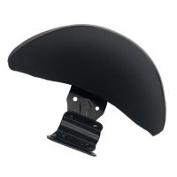 Universal PU Motorcycle Driver Backrest Sissy Bar Cushion Pad - Black