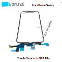 Novecel Tested Original LCD Touch Digitizer Sensor Glass with OCA Glue For iPhone 11 12 pro XR X XS Max Screen Cover Repairing