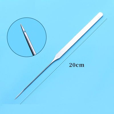 Micro-Ophthalmic Instruments Stainless Steel Arterial Needle Straight, Curved, Right And Left Curved