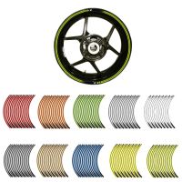 high quality motorcycle wheel decals waterproof Reflective stickers rim stripes For KAWASAKI Z125 Z250 Z750 Z800 Z1000 Z series