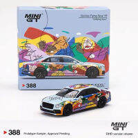 MINI GT 1:64 B Flying Spur V8อัลลอยด์ยานพาหนะรุ่นรถ Limited Edision #388