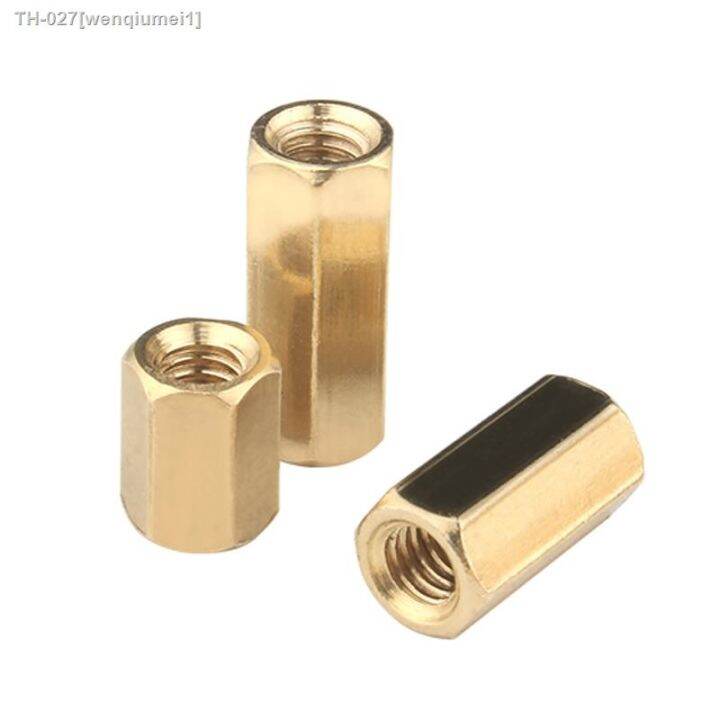 m2-m2-5-m3-m4-m5-double-pass-hex-brass-male-female-standoff-board-pillar-hexagon-thread-pcb-motherboard-spacer-nut-hollow-column