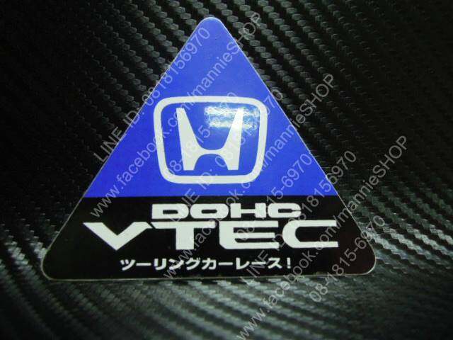 สติ๊กเกอร์สามเหลี่ยม-สำหรับติดรถ-honda-คำว่า-honda-dohc-vtec-หรือ-greddy-mugen-power-ติดรถ-แต่งรถ-ฮอนด้า-sticker-สามเหลี่ยม-มูเก็น-วีเทค