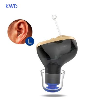 ZZOOI Audifonos Hearing Aid Adjustable Inner Ear Invisible Hearing Amplifier Ear Sound Amplifier Wireless Mini Adjustable Device