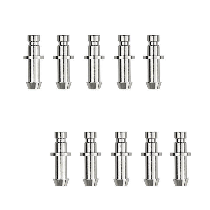 10 Pcs Luer Taper Universal Metal Airway Connector, NIBP Cuff Connector ...