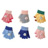 {Unknown Store} ถุงมือ0-3Years สำหรับเด็ก,ถุงมือหนาถักให้ความอุ่นหนาสำหรับฤดูหนาวการ์ตูนสำหรับเด็กชายหญิงน่ารัก