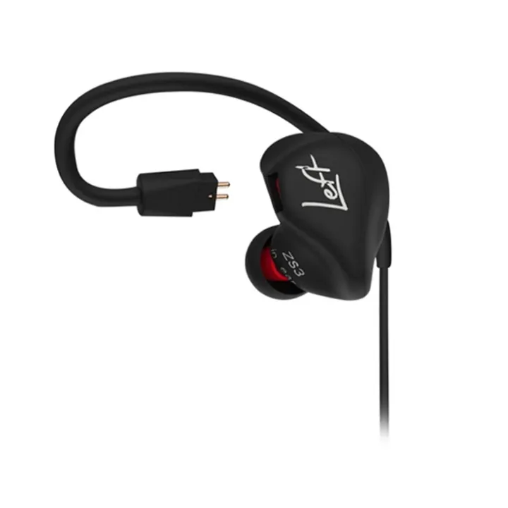 KZ ZS3 หูฟังมอนิเตอร์ถอดสายได้ ประกันศูนย์ไทย (สีดำ) | Lazada.co.th