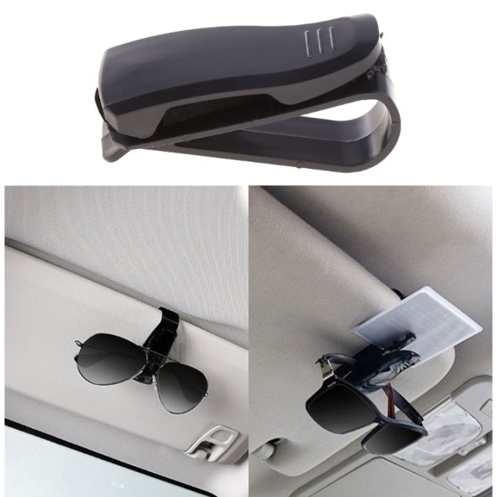 mounted-glasses-holder-car-clip-s-type-storage-tissue-keys-receipts-tickets-directly-clamp