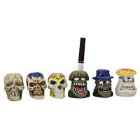 [COD] New resin smoke extinguisher 35x10mm ghost head ashtray smoking accessories Ashtray