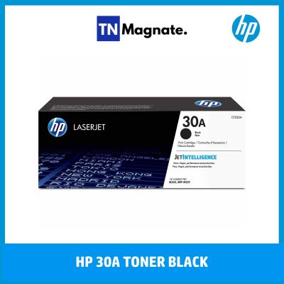 [หมึกพิมพ์เลเซอร์] HP 30A Black Original LaserJet Toner Cartridge (CF230A)