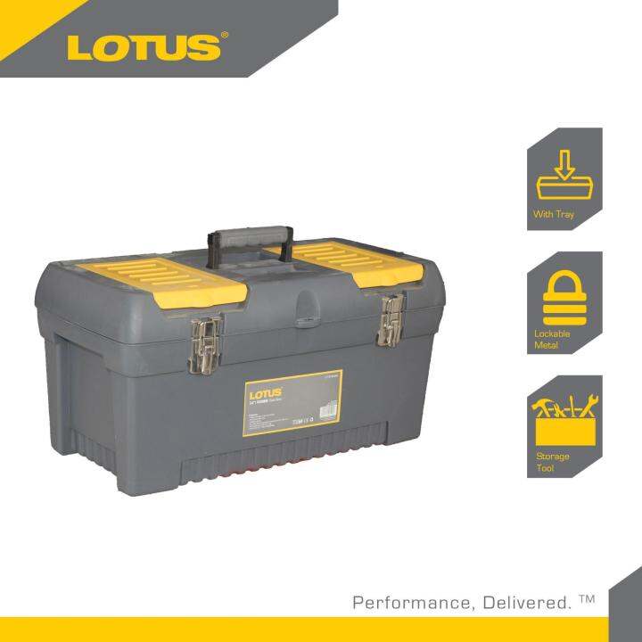 Lotus Tool Box 24 (Grey) LTTSTB2400 | Lazada PH