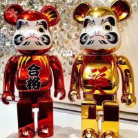 Bearbrick × Fortune Cat ฟิกเกอร์แอคชั่น คุณภาพสูง 400 28 ซม. # ของเล่น # คอลเลกชัน