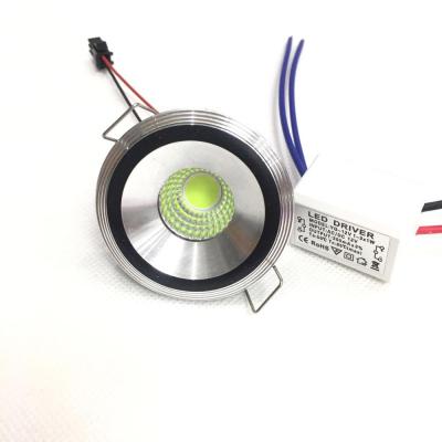 【☸2023 New☸】 lan84 5 Stück 3 W Led Mini Einbauleuchte Rund Verstellbarer Spot Deckenlampe 95-265 V Led-Schrankleuchte (สีเหลือง AC230V 3 W)