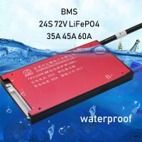 ขายดี40A 30A กันน้ำ24S 72V 84V Lipo Li LiFePO4ลิเธียมแผ่นป้องกันสมดุล BMS 60A 24 Cell จักรยานไฟฟ้า