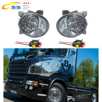 ไฟตัดหมอก LED 24V สำหรับ Scania 5 Series 04-10สำหรับ6 Series P &amp; R 10-17สำหรับ P G R T Series ไฟวิ่งกลางวัน19316141931613