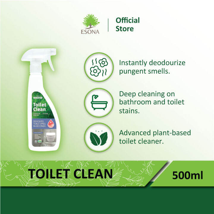 ESONA Toilet Clean (500ml) Natural Bathroom Cleaner Toilet Cleaner Pencuci Tandas 浴室清洁剂