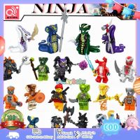 ส่งไป1วัน!!2023New Lego Ninjago ชุดหนังนินจาบล็อกตัวต่อของเล่นสำหรับเด็กงูขนาดเล็ก