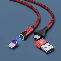 Keysion สาย5a แม่เหล็ก540หมุนได้ไมโคร Usb เร็ว-สายสายส่งโทรศัพท์มือถือแม่เหล็กใช้กับโทรศัพท์มือถือ C สำหรับสายชาร์จชนิดโทรศัพท์