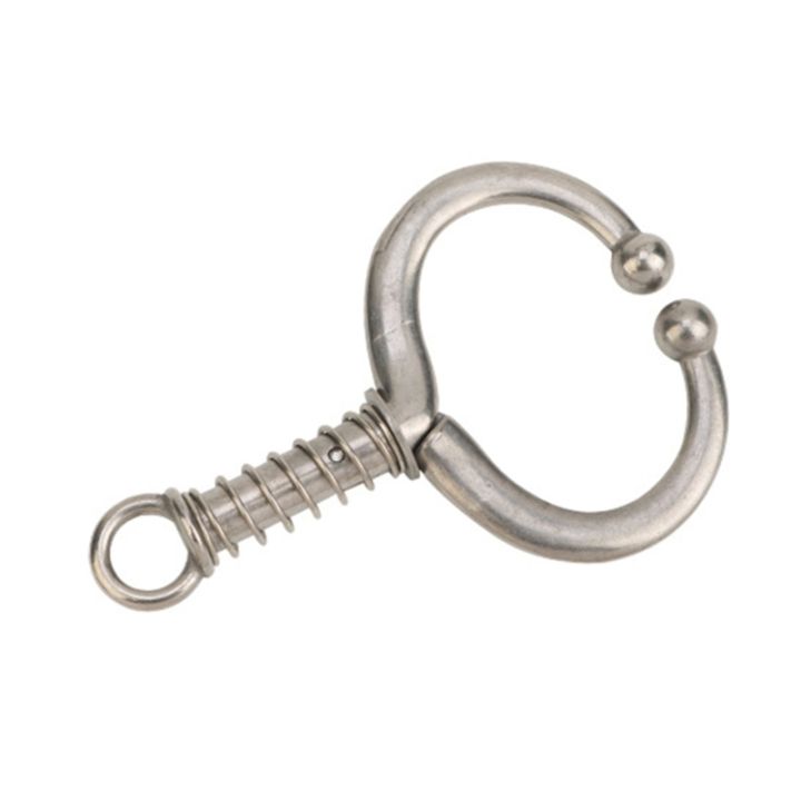 Stainless Steel Cattle Nose Rings and Livestock Cow Cattle Nose Install ...