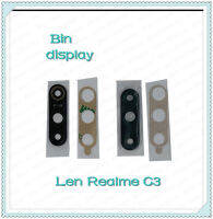 Lens Realme C3 อะไหล่เลนกล้อง กระจกเลนส์กล้อง กระจกกล้องหลัง Camera Lens (ได้1ชิ้น) อะไหล่มือถือ Bin Display