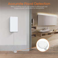 Tuya ZigBee Smart Home Water Sensor Leak Detector น้ำท่วมน้ำรั่วนาฬิกาปลุกทำงานร่วมกับ Tuya Zigbee Hub Zigbee2MQTThot