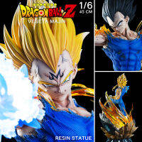 Figure ฟิกเกอร์ LS Last Sleep Studio จากการ์ตูนเรื่อง Dragon Ball Z Kai DBZ ดราก้อนบอล แซด ไค Super Saiyan Majin Vegeta ซุปเปอร์ไซย่า มาจิน เบจิต้า ร่างจอมมาร 1/6 สูง 45 cm พร้อมไฟ With LED GK Resin Statue Ver Anime Hobby โมเดล ตุ๊กตา อนิเมะ มังงะ