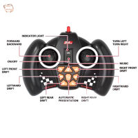 Mobil Remote Control HiramMicky 2.4กรัมรถดริฟท์ออฟโรด1:18การดูดซับแรงกระแทกความเร็วสูงไฟดนตรีปีนเขารถสตั๊นต์ของเล่นสำหรับเด็ก