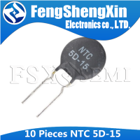 About 2023 from 10pcs Thermistor Resistor NTC 5D-15 5D15 Thermal Resistor 15mm