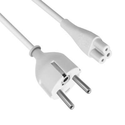 EU AC Power Cord for Xiaomi Mijia Air Purifier Clover Leaf Connector 1 2 power cable Line for Xiaomi Pro laptop Power Supply