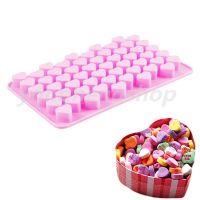 ✼☬▧ 55 Holes Mini Heart Silicone Cake Mold 3D Fondant Chocolate Pudding Cookie Baking Mold DIY Cake Decorating Tool