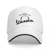 Vespa Piaggio Logo Baseball Cap Outfit for Men Women 2023 New Scooter Bike Mopeds Trucker Hats Sun Cap Adjustable Fit