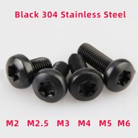 5-50 Buah M2 M2.5 M3 M4 M5 M6 Hitam 304 Baja Tahan Karat GB2672 Enam Lobus Torx Pan Kepala Sekrup Enam Lobus Bulat Tombol Kepala Baut