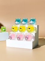 Miniature Luminous Small Bottle Cute Cartoon Honey Pot Small Cup Model Simulation Micro Landscape Ornament Desktop Decoration 【OCT】