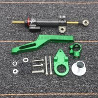 ♂✌ ZX-6R ZX6R CNC Motorcycle Steering Stabilize Damper Bracket Mount For Kawasaki ZX6R 2009 - 2022 2021 2020 2019 2018 2017 2016