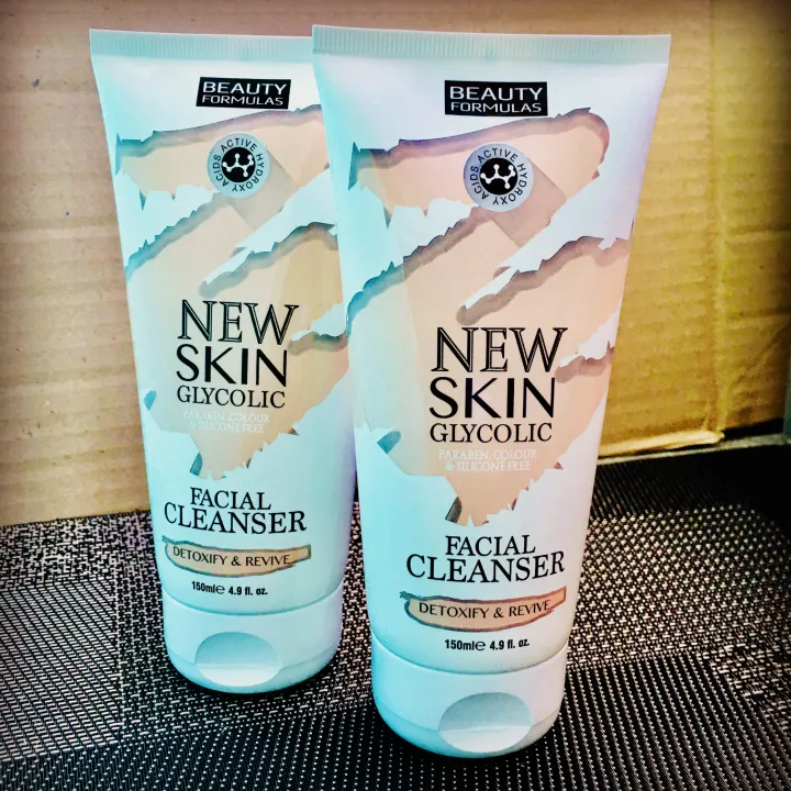 Beauty Formulas New Skin Glycolic Facial Cleanser | Lazada PH